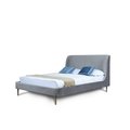 Manhattan Comfort Heather Full-Size Bed in Grey BD003-FL-GY